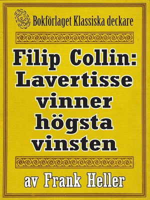 cover image of Filip Collin: Lavertisse vinner högsta vinsten